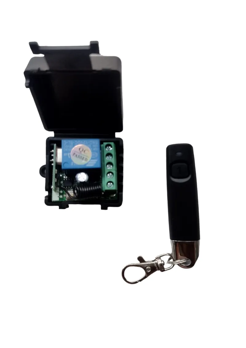 433Mhz 12V DC Relay  with 1 remote for electronic door lock EM lock sliding gate motor access control
