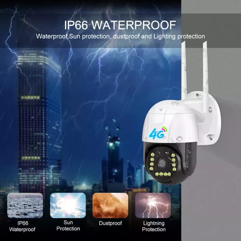 4G sim card camera - v380  3MP PTZ