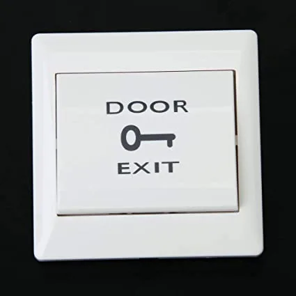 Door Exit Button Suitable for Door Lock, EM Lock, Door Bell, Motor Lock with NO & NC Contact