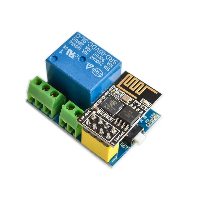 ESP8266 ESP-01 5V WiFi Relay Module ( Pack of 10 Nos.) ESP01 Relay Module