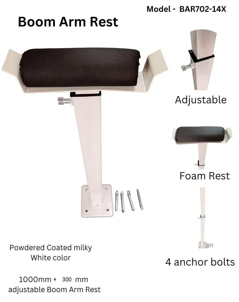 gate barrier arm rest  boom barrier rest