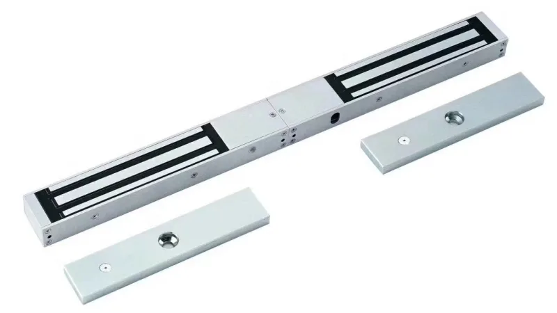 jenix 1200 LBS Double Leaf EM Lock with feedback  led LIGHT 12V and 24V DC both supported , EM1200 DL  600LBSx2