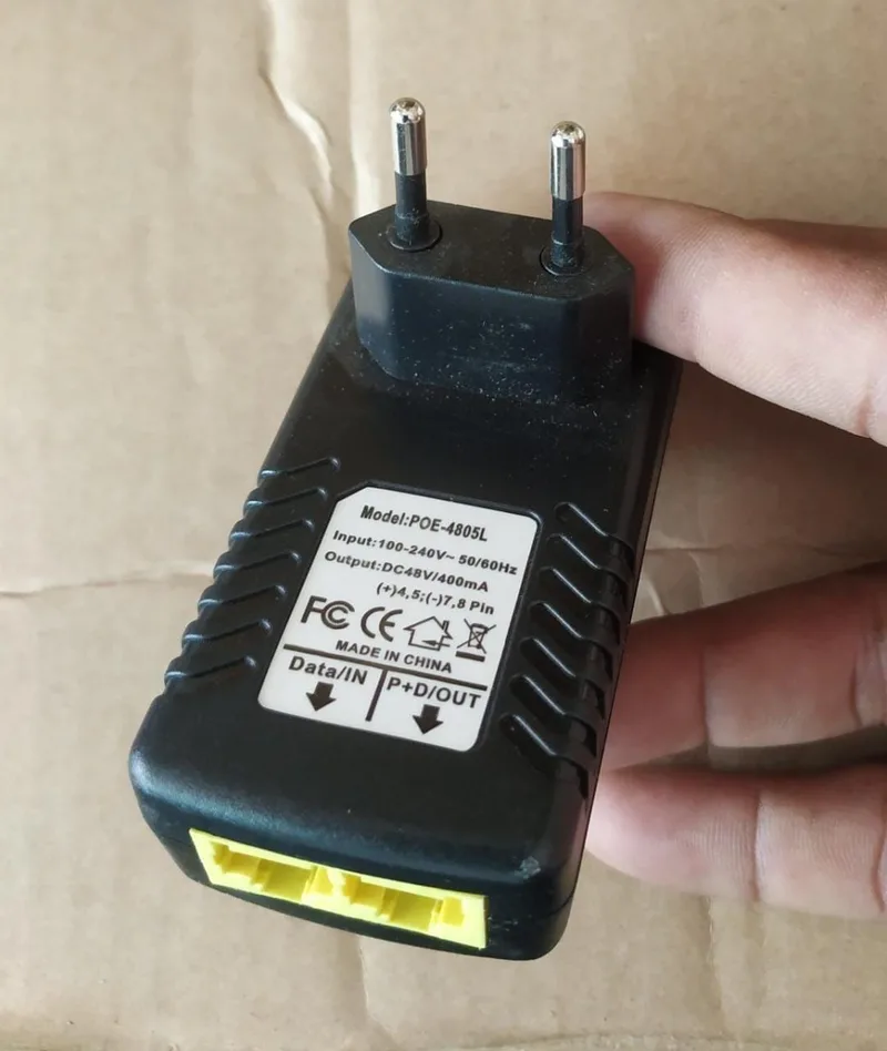 jenix 48V POE injector  single port 802.3at/af