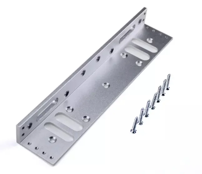 Jenix L Bracket for 280Kg Electric Magnetic Lock 600LBS EM Lock Installation