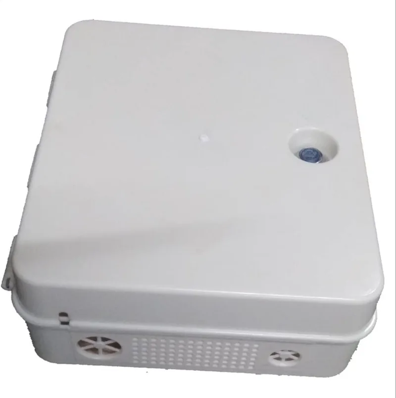 Jenix PVC DVR/Server/Network Cabinet Box/Rack for CCTV DVR/NVR/POE Switch with Power Socket Ideal for 4/8 Channel CCTV System for Both Indoor and Outdoor Purpose, Size 13X11X4.5 Inch