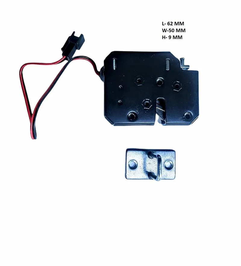 Jenix Smart AI 12V DC Cabinet Lock for Drawer, Battery Swapping Cabinet, Vending Machine, Locker Control by Micro Controller Mode MCU 12V DC Operated