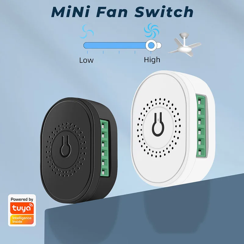 Jenix  tuya wifi Fan Speed RegulatorI Smart Home Automation Solution | smart fan regulator smart life | Compatible with Alexa, Google Home with Voice Assistant | Timer Controller
