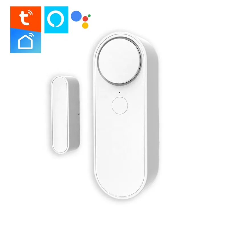 Jenix WiFi Smart Door/Window Home Security Siren with Adjustable Sound for Smart Home Automation and Security Compatible with Alexa, Google Home and IFTTT