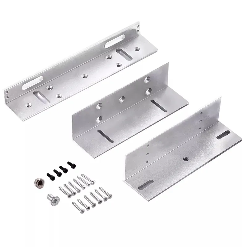 Jenix ZL Bracket 600LBS Magnetic Lock 280KG Copper Coil EM Lock Z Bracket and L Bracket