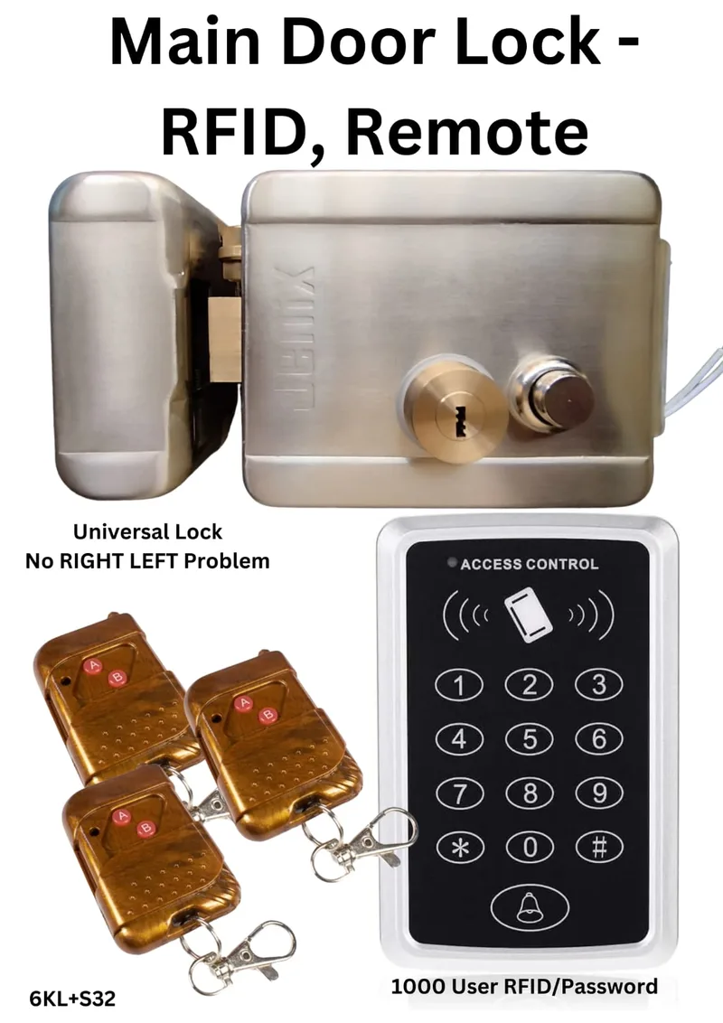 password RFID card  main door lock password card  remote open - RIM+S32+315R