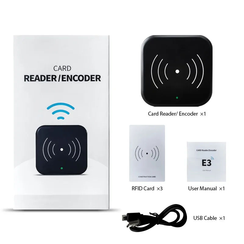 TTLock TTHotel Card Encoder 13.56Mhz RFID Card  Hotel Room Door Lock System (Color :Black)