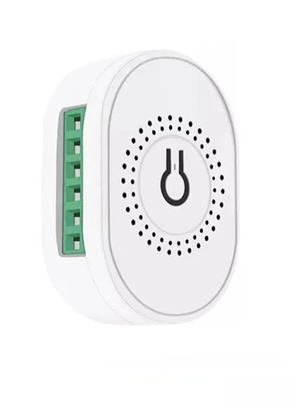 tuya 2ch Smart WiFi -Switch with 2 Channel | 2 gang Independent Light With Manual Control | No Hub Required | Working Online & Offline| Work with Alexa & Hey Google Command