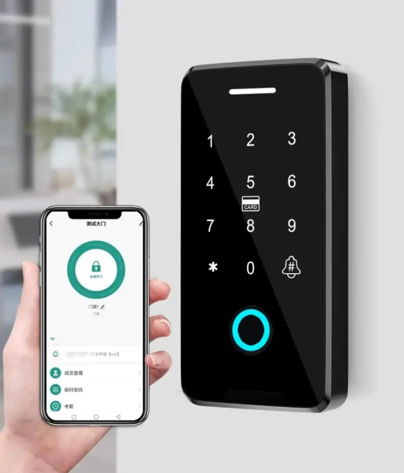 tuya smart life smart biomteric NFC smart life mobile app IC card password -  mobile app access control -  F5T1KW