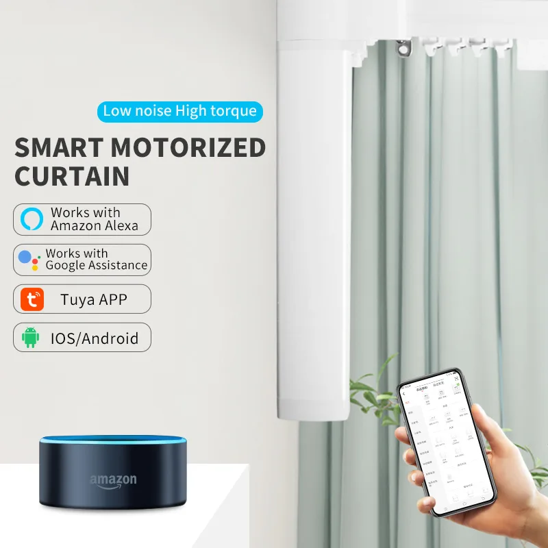 Tuya Smart Life smart curtain track - 15 feet