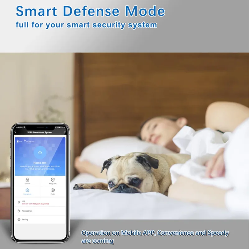 Tuya Smart WiFi shutter sensor  Siren 110dB Stroboscopic shutter contact | rolling shutter sensor  TYSTB+RS433 combo