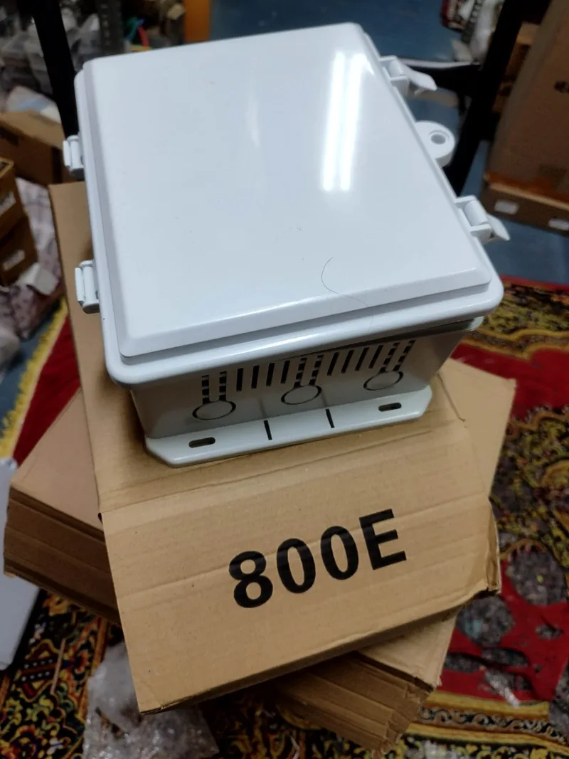 Waterproof box for POE media converter fiber splicing pole mount wall mount 210x180x85  mm #800E