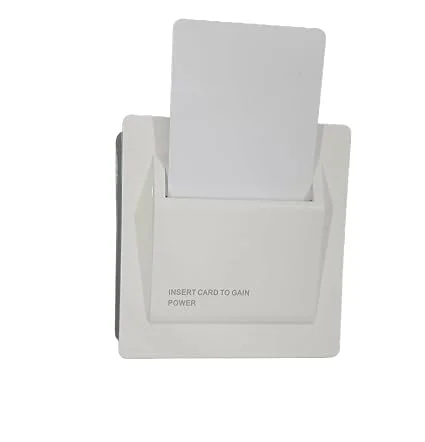 Hotel Card Switch Energy Saving Switch Key Card Switch Electricity Panel Switch - Any Card Type ( work with RFID and Hi Frequency MiFare Card)